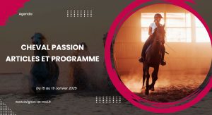 découvrez cheval passion 2026, l’événement équestre incontournable réunissant passionnés, professionnels et spectacles éblouissants à avignon. ne manquez pas ce rendez-vous unique !