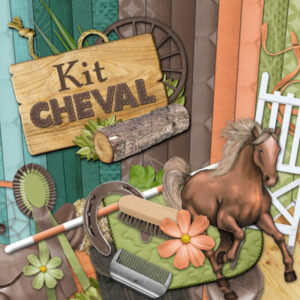 découvrez notre kit complet en images célébrant l'année du cheval, avec des illustrations et éléments décoratifs pour une ambiance festive et traditionnelle.